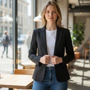 Anne Klein Classic Black Blazer